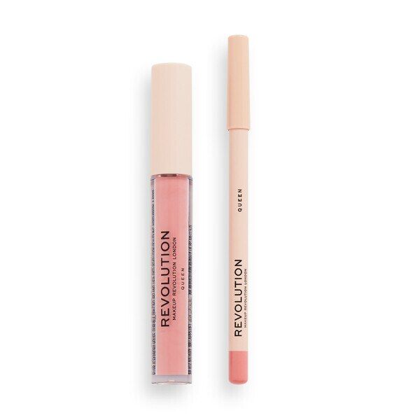 Revolution Ultimate Nude Lip Contour Kit Queen