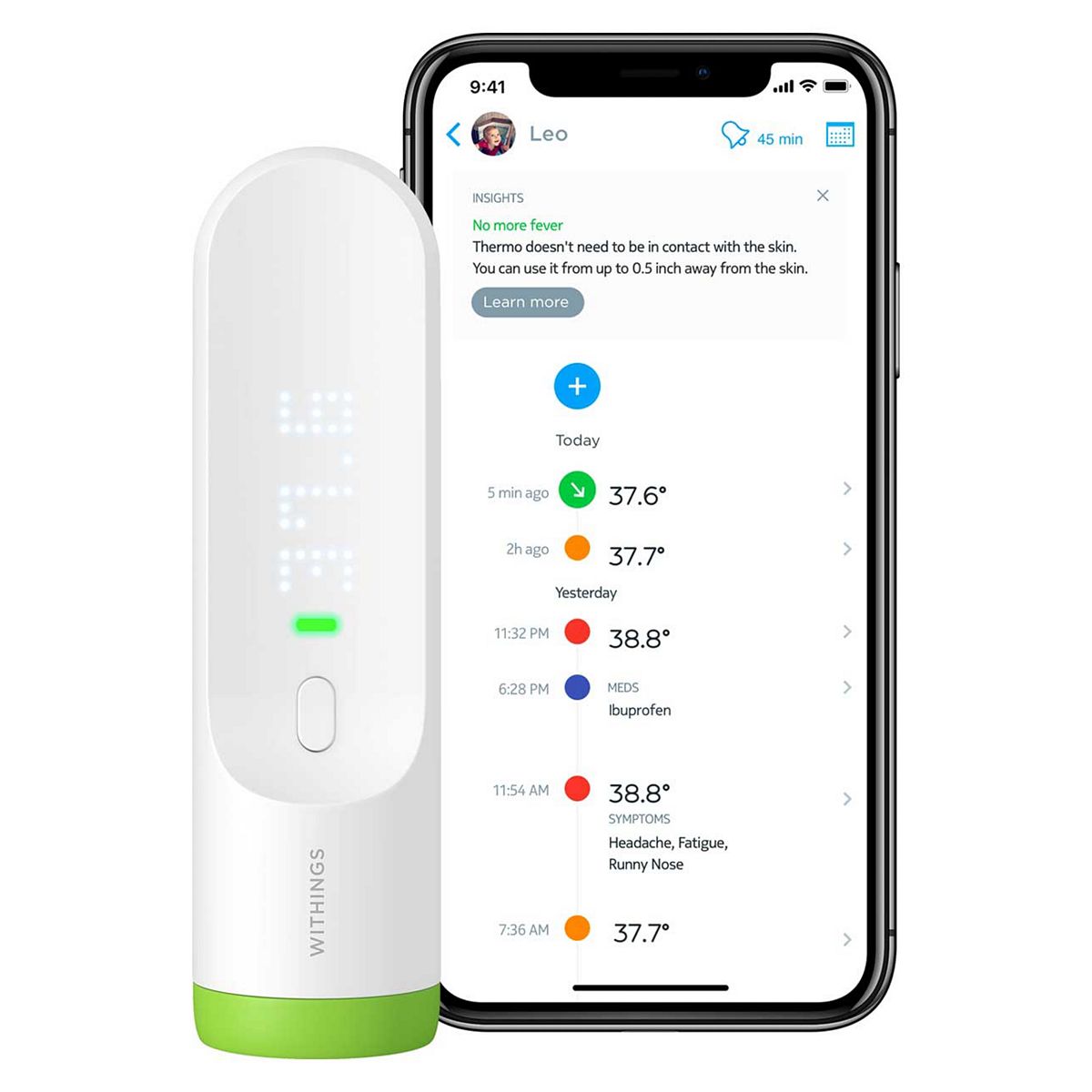 Withings Thermo - Smart Temporal Thermometer GOODS Boots   