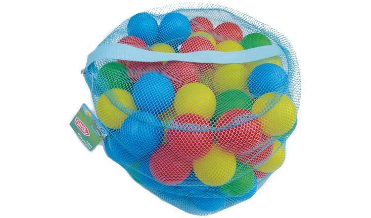 Chad Valley Bag of 100 Multi-Coloured Play Balls