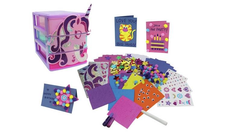 Chad Valley Be U Unicorn Card Making Kit