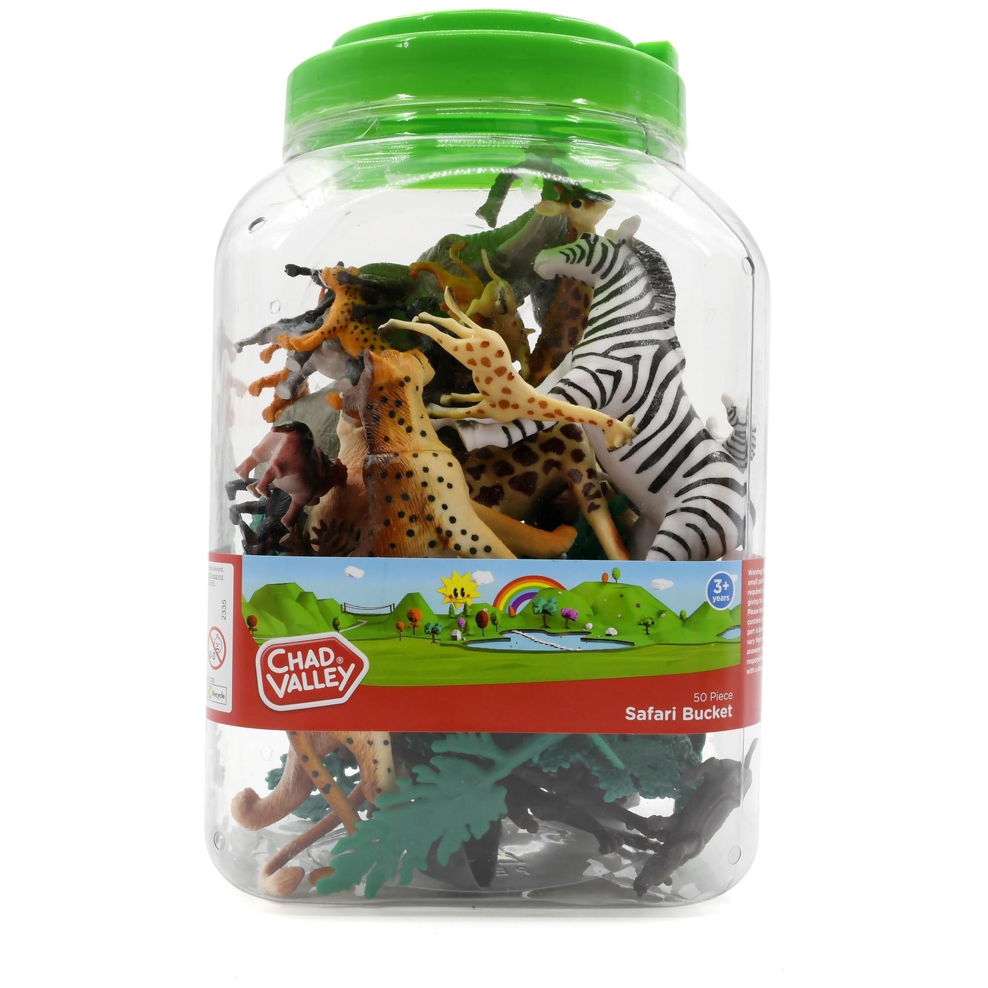 Chad Valley Safari Bucket 50pcs