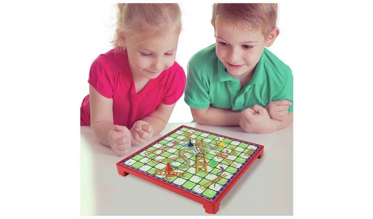 Chad Valley Snakes &amp;amp; Ladders and 4-in-a-Row Game Bundle