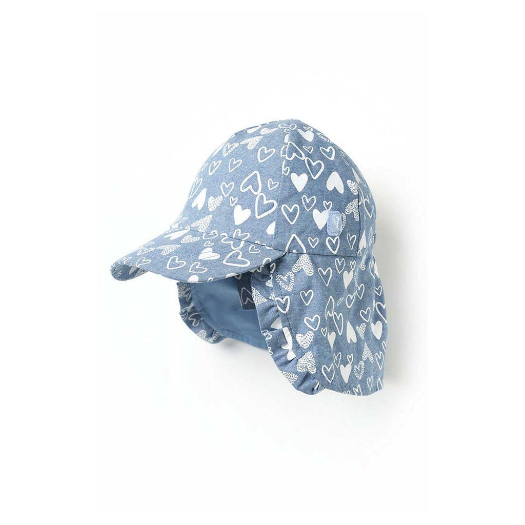 Chambray Hearts Keppi Hat