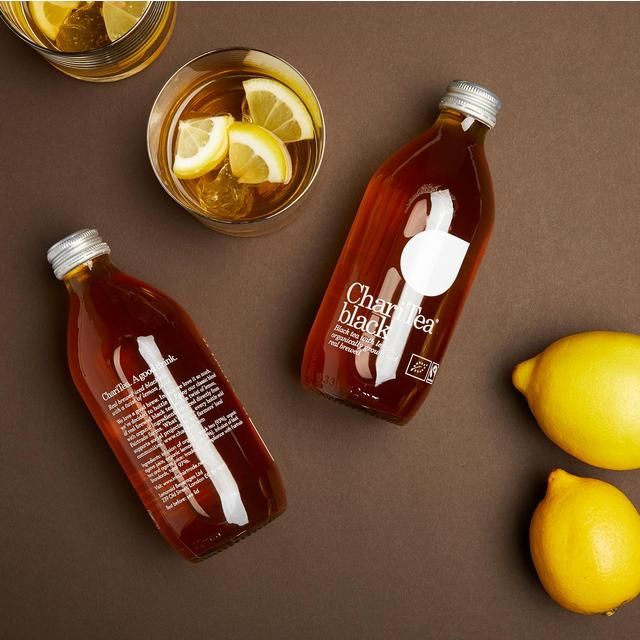 ChariTea Black Iced Tea with Lemon   330ml