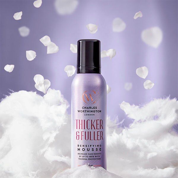 Charles Worthington Thickerandfuller Densifying Mousse 200ml