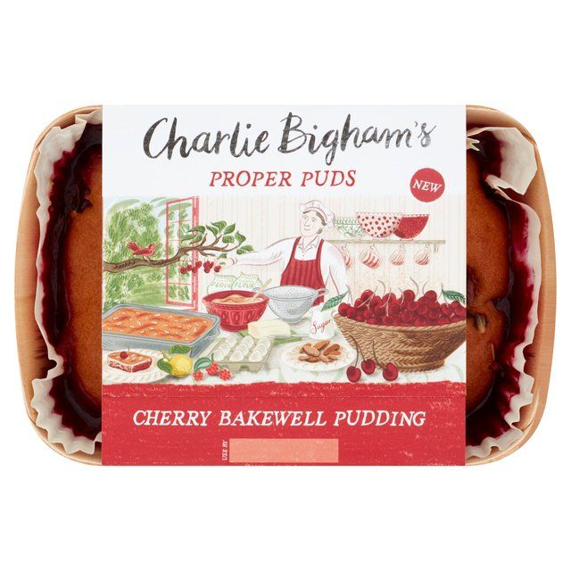 Charlie Bigham's Cherry Bakewell Pudding   409g