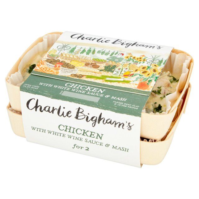 Charlie Bigham's Chicken in White Wine Sauce & Mash for 2   825g