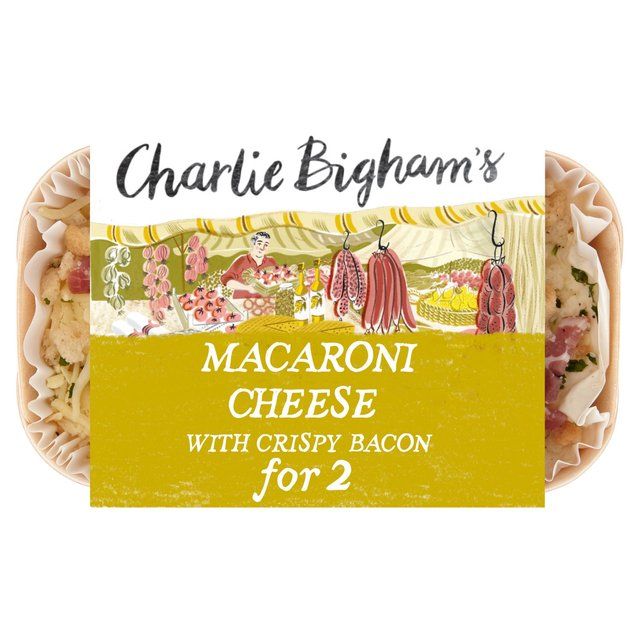 Charlie Bigham's Macaroni Cheese with Pancetta for 2   670g