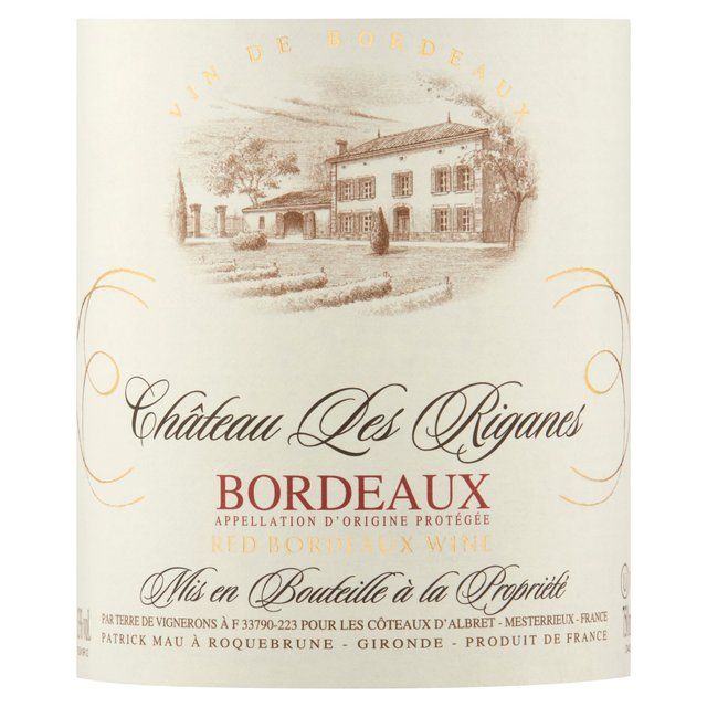 Chateau Les Riganes Bordeaux   75cl