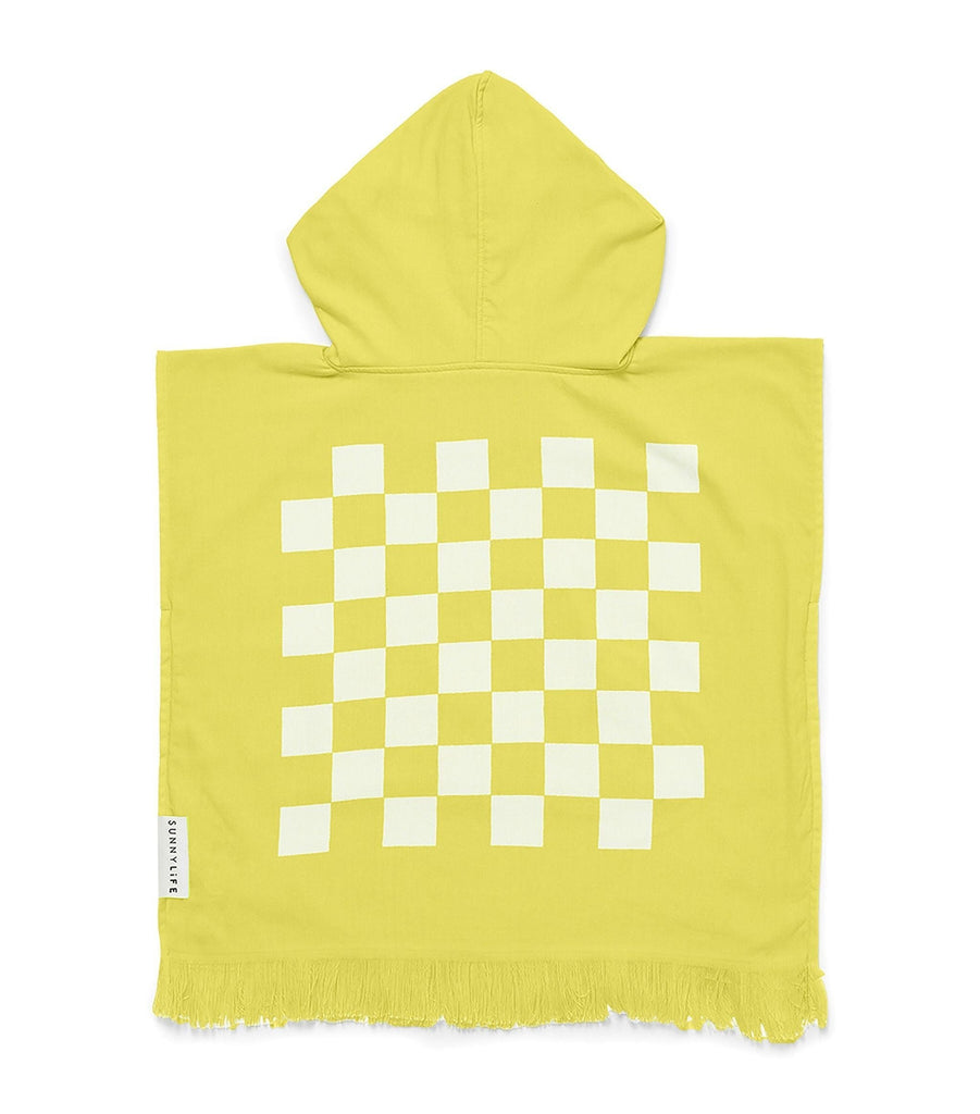 Checkerboard Hooded Towel