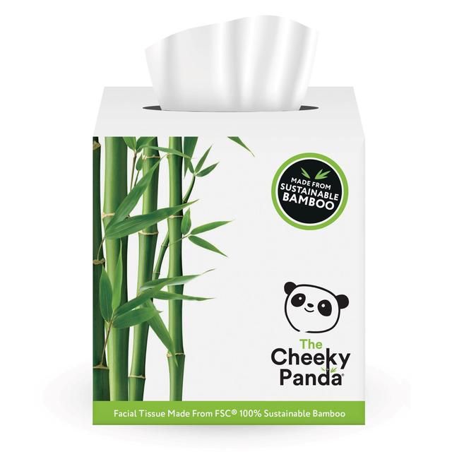 Cheeky Panda Natural Bamboo Facial Tissue   56 per pack