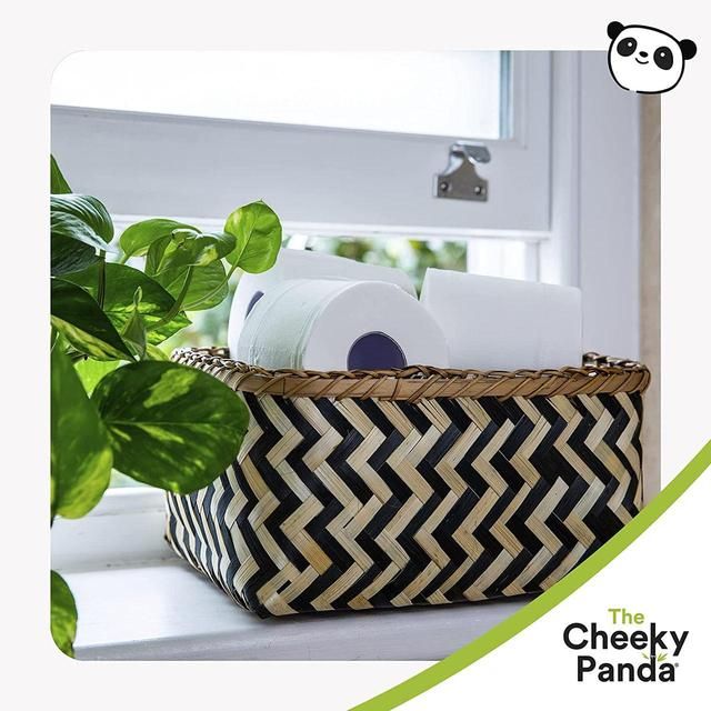 Cheeky Panda Natural Bamboo Toilet Tissue   24 per pack