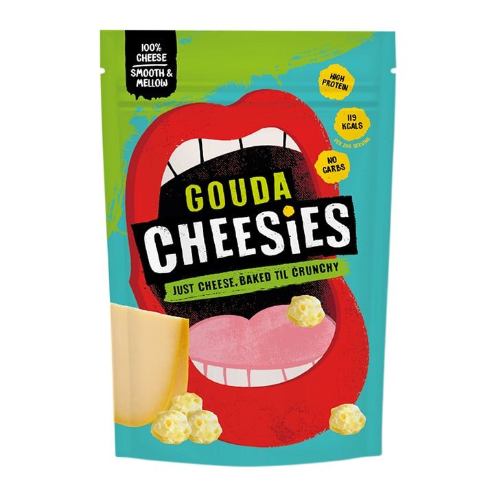 Cheesies Gouda Crunchy Popped Cheese 60g