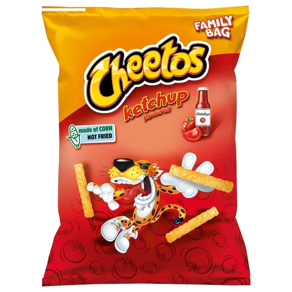 Cheetos Crisps XXL Ketchup 3 x 165g &amp;amp; Pizza 3 x 160g