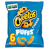 Cheetos Puffs Cheese Multipack Snacks   6 per pack