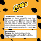 Cheetos Puffs Cheese Multipack Snacks   6 per pack