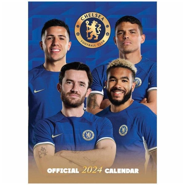 Chelsea FC 2024 A3 Wall Calendar