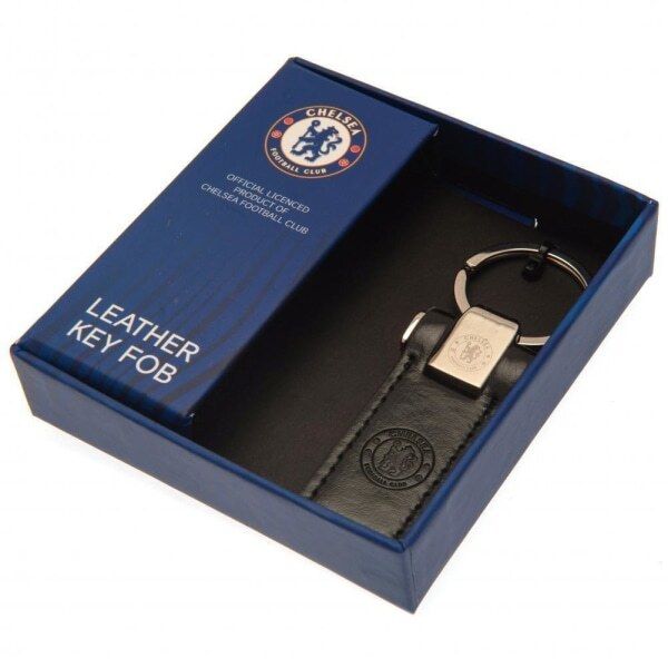 Chelsea FC Leather Keyring