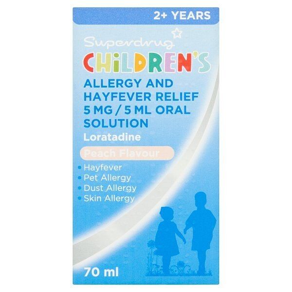 Children's Allergy &amp;amp; Hayfever Relief 5mg /5 ml Oral Solution