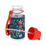 Children's water bottle with straw 500ml Fairies in the Garden