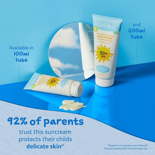 Childs Farm 50+ SPF Sun Cream   100ml