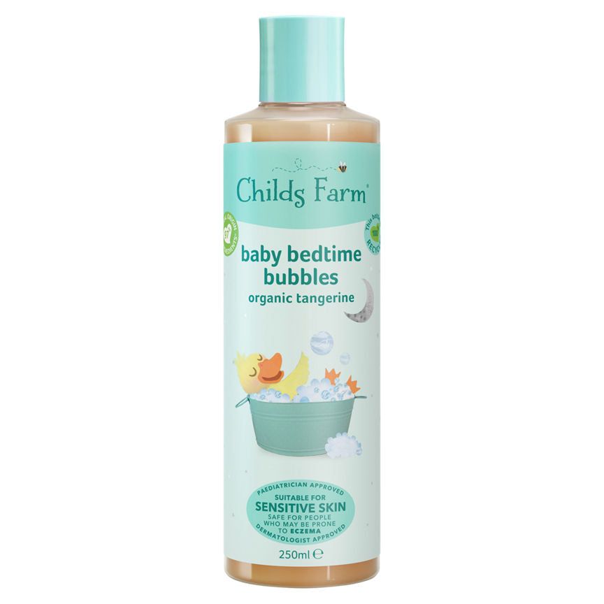 Childs Farm Baby Bedtime Bubbles Organic Tangerine