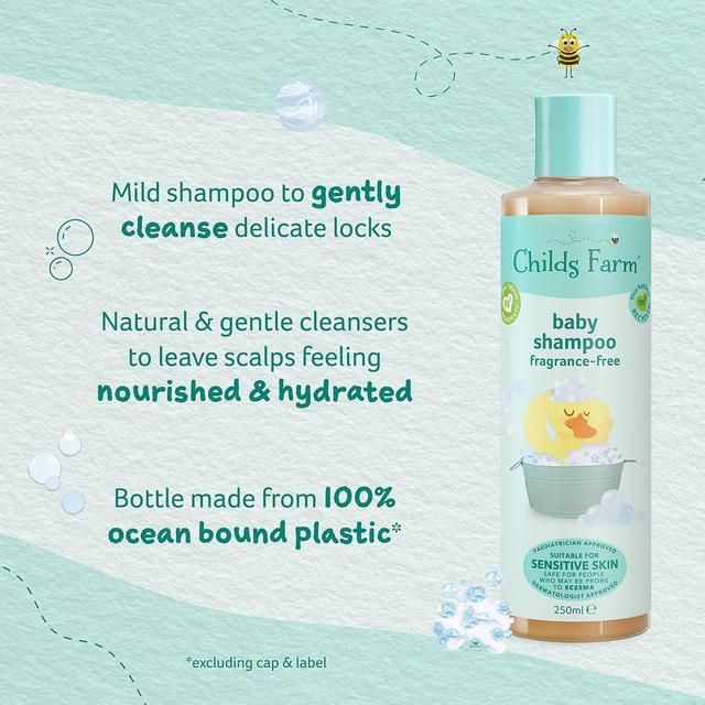 Childs Farm Baby Unfragranced Shampoo    250ml