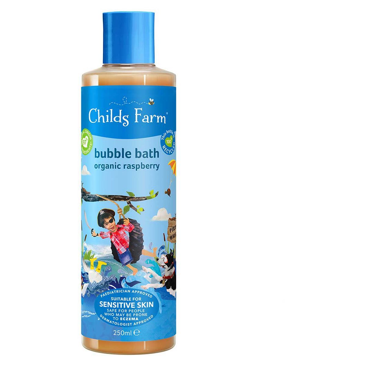 Childs Farm Bubble Bath Organic Raspberry 250ml