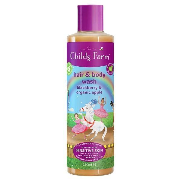 Childs Farm Hair &amp;amp; Body Wash Blackberry &amp;amp; Apple 250ml