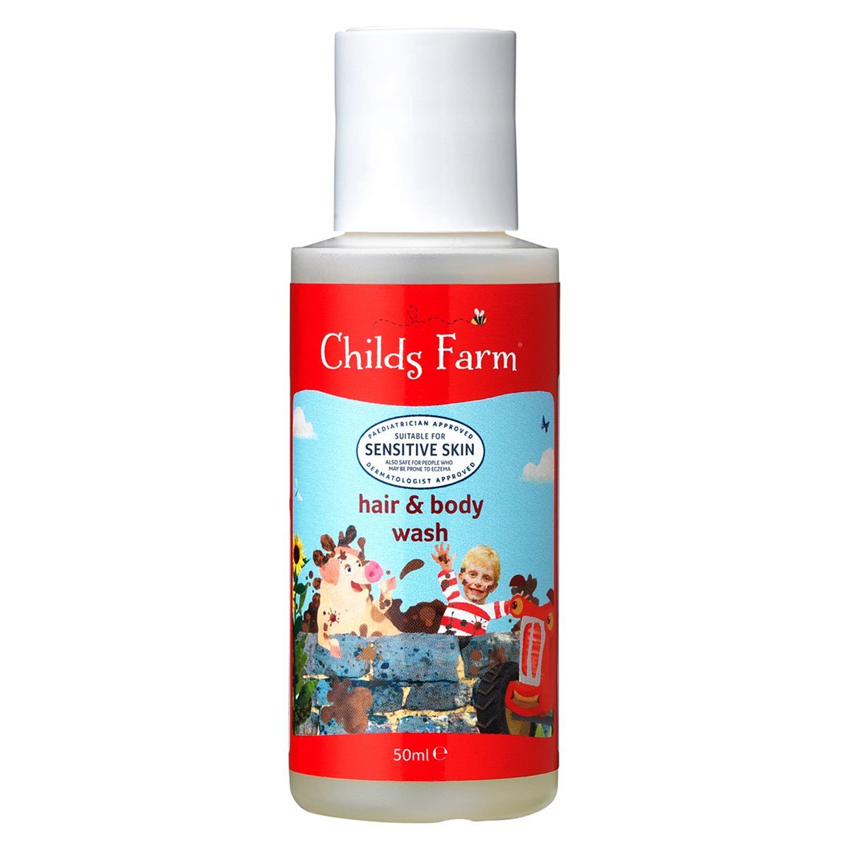 Childs Farm Hair &amp;amp; Body Wash Organic Sweet Orange 50ml