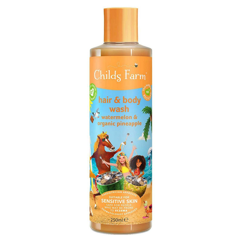 Childs Farm Hair & Body Wash Watermelon & Organic Pineapple 250ml