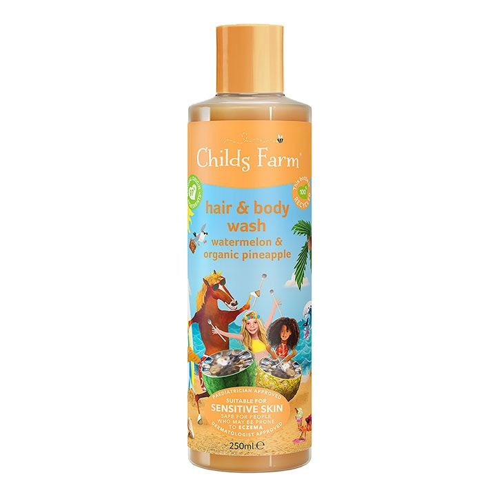 Childs Farm Hair &amp;amp; Body Wash - Watermelon &amp;amp; Organic Pineapple 250ml