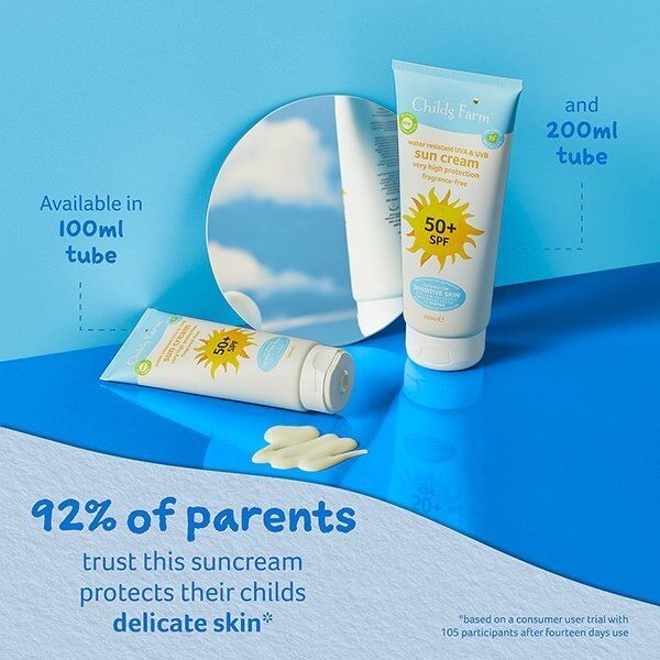 Childs Farm Kids And Baby Spf 50+ Sun Cream 100Ml