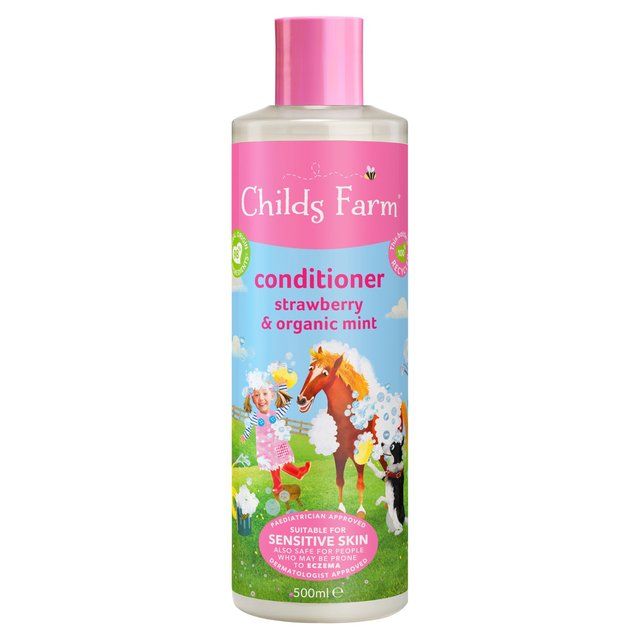 Childs Farm Kids Strawberry &amp;amp; Organic Mint Conditioner    500ml