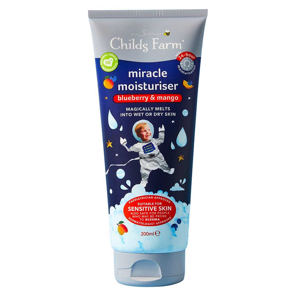 Childs Farm miracle moisturiser blueberry 200ml