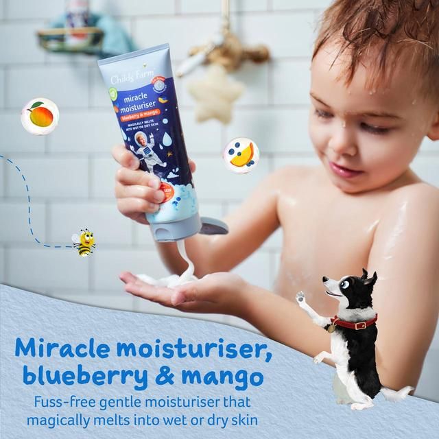 Childs Farm Miracle Moisturiser Wet Skin Blueberry &amp;amp; Mango   200ml