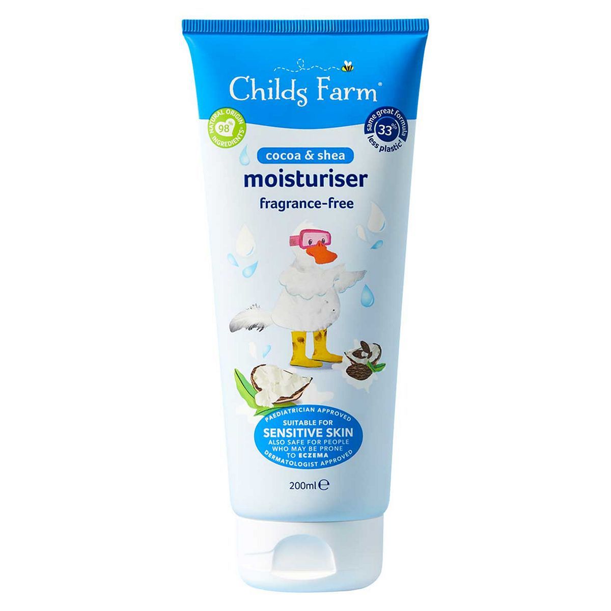 Childs Farm moisturiser fragrance-free 200ml