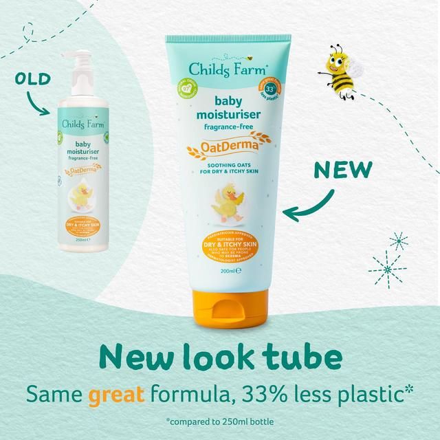 Childs Farm OatDerma Baby Moisturiser Fragrance-Free   200ml