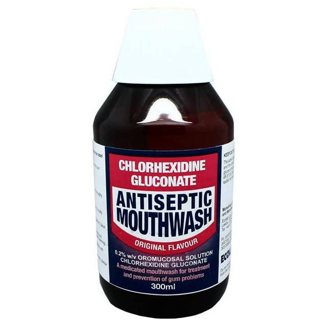 Chlorhexidine Gluconate Antiseptic Mouthwash Original Flavour 300ml