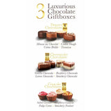 Chocodelice Finest Belgian Chocolates 3 Box Gift Set, 490g