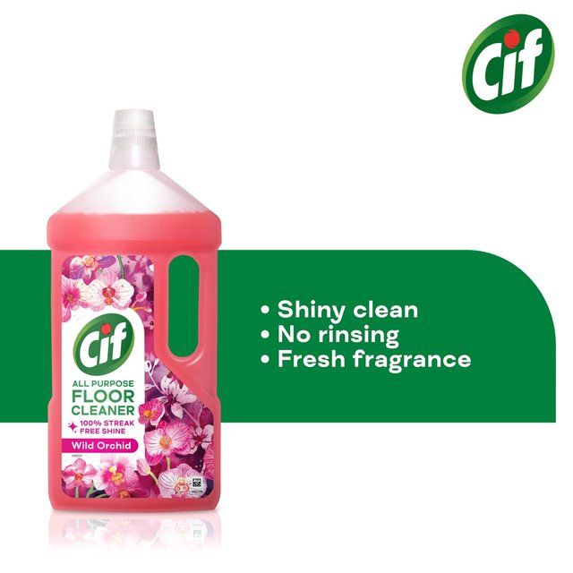 Cif Floor Cleaner Wild Orchid   950ml