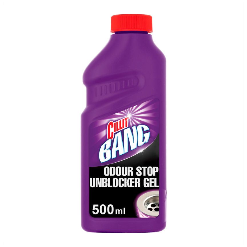 Cillit Bang Drain Odour Eliminator and Unblocker Gel