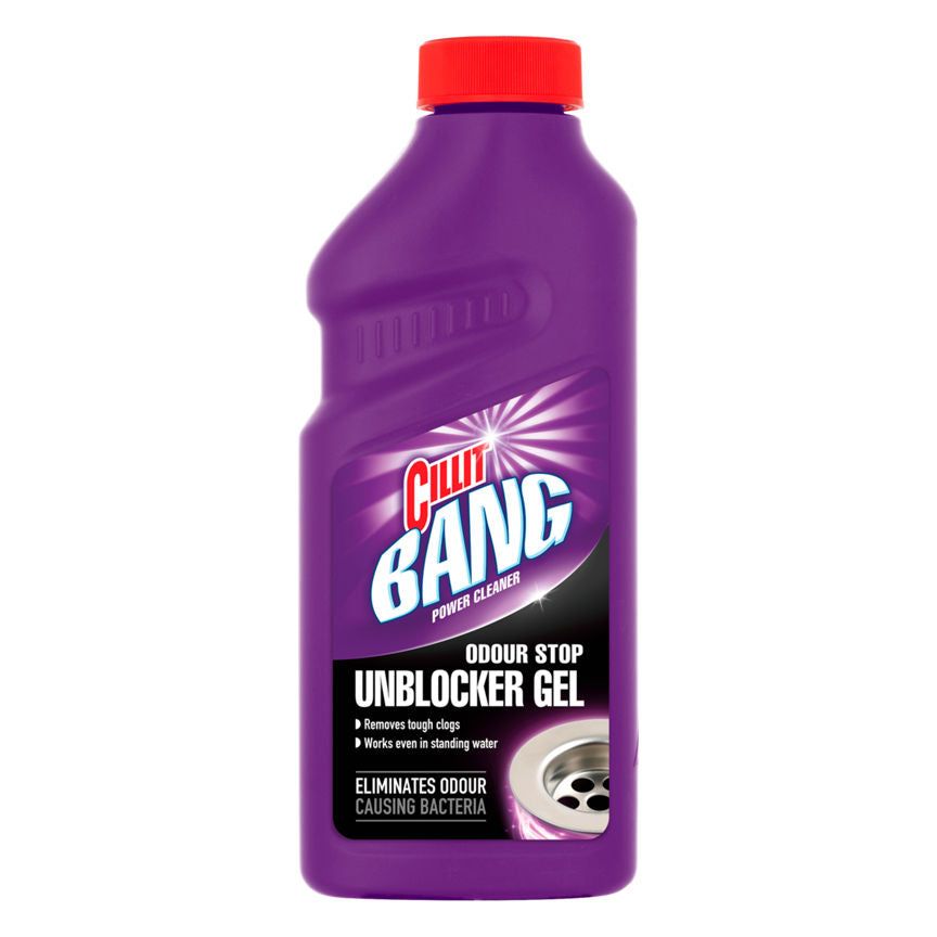 Cillit Bang Drain Odour Eliminator and Unblocker Gel