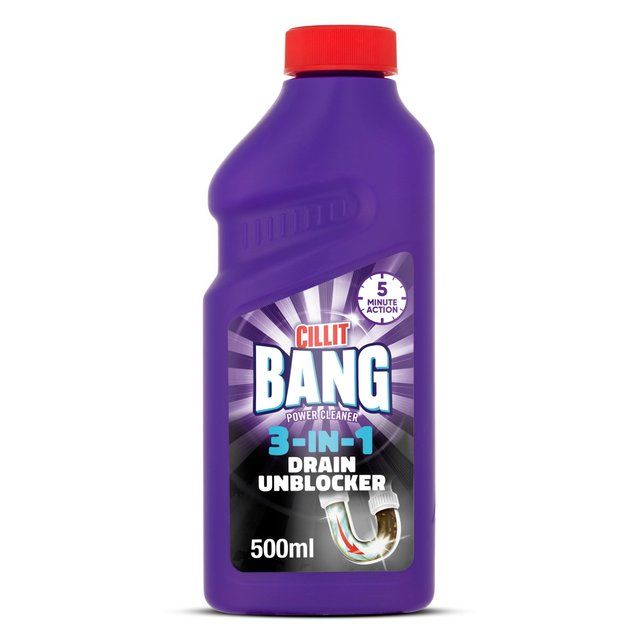 Cillit Bang Drain Odour Eliminator & Unblocker Gel   500ml