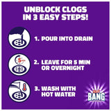 Cillit Bang Drain Odour Eliminator &amp;amp; Unblocker Gel   500ml