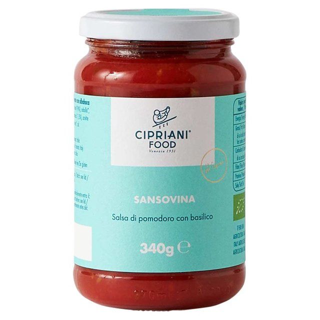 Cipriani Sansovina Organic Pasta Sauce    340g