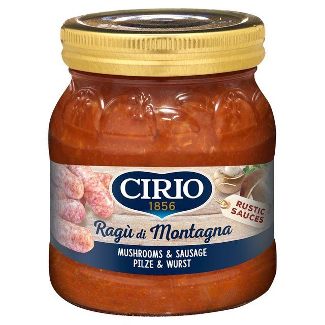 Cirio Sausage &amp;amp; Mushroom Pasta Sauce Ragu   350g