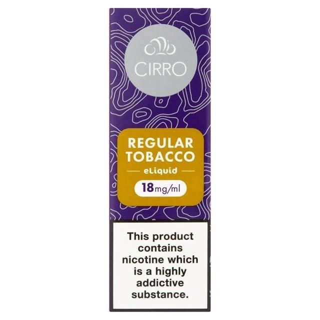 Cirro Regular Tobacco eLiquid 18mg