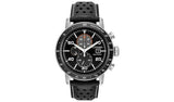 Citizen Men's Eco-Drive Black Leather Strap Watch