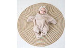 Clair De Lune Fleece Wrap Blanket - Neutral